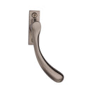 Heritage Brass Right-Handed Espagnolette Handle Ball Design Satin Nickel finish - V1009L-RH-SN - Choice Handles