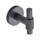 Heritage Brass Knurled Bar Hook-Matt Bronze Finish - V1042-MB