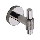 Heritage Brass Knurled Bar Hook-Polished Nickel Finish
 - V1042-PNF