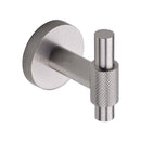 Heritage Brass Knurled Bar Hook-Satin Nickel Finish - V1042-SN
