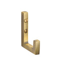 Square Single Robe Hook Antique Brass finish - V1045-AT