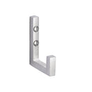 Square Single Robe Hook Satin Chrome finish - V1045-SC