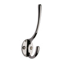 Heritage Brass Hat & Coat Hook Polished Nickel - V1050-PNF - Choice Handles