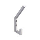 Heritage Brass Square Double Robe Hook Satin Chrome finish - V1055-SC