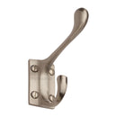 Heritage Brass Hat & Coat Hook Satin Nickel finish - V1056-SN - Choice Handles