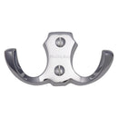 Heritage Brass Double Coat Hook Polished Chrome finish - V1062-PC - Choice Handles
