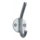 Heritage Brass Hat & Coat Hook Satin Chrome finish - V1065-SC - Choice Handles