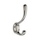 Heritage Brass Classic&nbsp;Hat &amp; Coat Hook Polished Chrome finish
 - V1068 142-PC