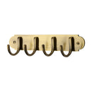 Heritage Brass Coat Hooks on Plate Antique Finish - V1079-AT - Choice Handles