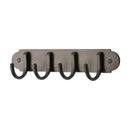 Heritage Brass Coat Hooks on Plate Matt Bronze Finish - V1079-MB - Choice Handles