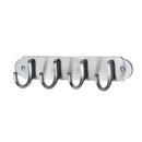 Heritage Brass Coat Hooks on Plate Satin Chrome finish - V1079-SC - Choice Handles