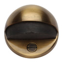 Heritage Brass Shielded Door Stop Antique finish - V1080-AT - Choice Handles