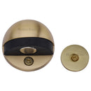 Heritage Brass Round Shielded Floor Mounted Magnetic Door Stop Satin Brass finish
 - V1080 MAG-SB