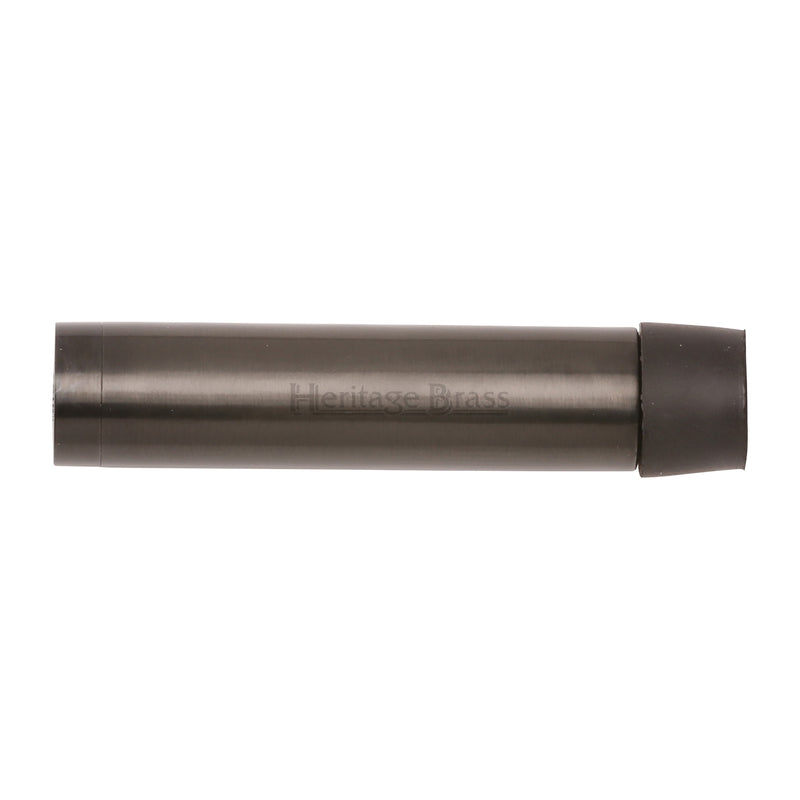 Heritage Brass Cylindrical Door Stop Without Rose 64mm Matt Bronze Finish - V1081 64-MB