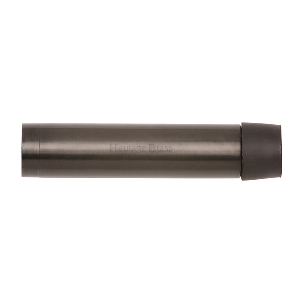 Heritage Brass Cylindrical Door Stop Without Rose 76mm Matt Bronze Finish - V1081 76-MB