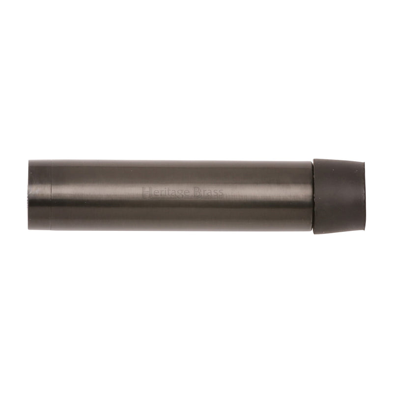 Heritage Brass Cylindrical Door Stop Without Rose 76mm Matt Bronze Finish - V1081 76-MB