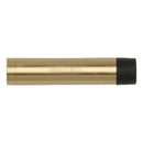Heritage Brass Cylindrical Door Stop Without Rose 76mm Satin Brass Finish - V1081 76-SB - Choice Handles