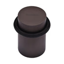 Heritage Brass Round Door Stop Matt Bronze finish
 - V1083-MB
