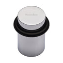 Heritage Brass Round Door Stop Polished Chrome finish
 - V1083-PC