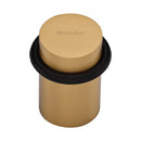 Heritage Brass Round Door Stop Satin Brass finish
 - V1083-SB