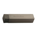 Heritage Brass Door Stop Square Wall Mounted Design Matt Bronze Finish - V1084-MB - Choice Handles