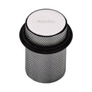 Heritage Brass Round Door Stop Knurled Polished Chrome finish
 - V1085-PC