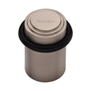 Heritage Brass Round Door Stop Stepped Satin Nickel finish
 - V1086-SN