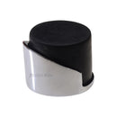 Heritage Brass Round Mounted Door Stop Polished Chrome finish
 - V1087-PC