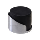 Heritage Brass Round Mounted Door Stop Satin Chrome finish
 - V1087-SC