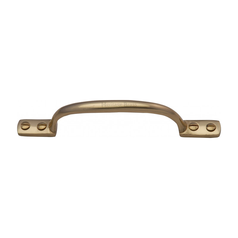 Heritage Brass Sash Pull Handle 152mm Polished Brass finish - V1090 152-PB - Choice Handles