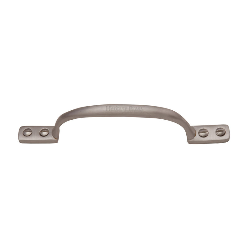 Heritage Brass Sash Pull Handle 152mm Satin Nickel finish - V1090 152-SN - Choice Handles