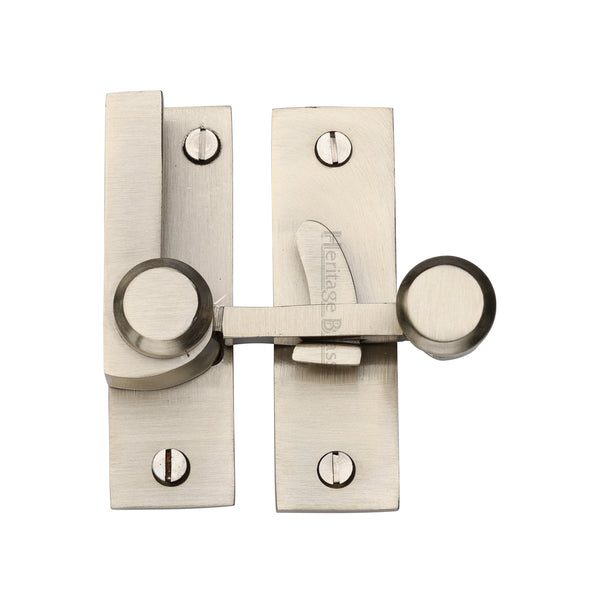 Heritage Brass Sash Fastener Satin Nickel finish - V1100-SN - Choice Handles