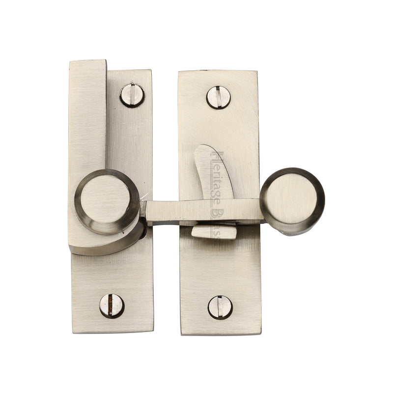 Heritage Brass Sash Fastener Satin Nickel finish - V1100-SN - Choice Handles