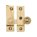 Heritage Brass Sash Fastener Lockable Satin Brass Finish - V1104L-SB - Choice Handles