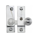 Heritage Brass Sash Fastener Lockable Satin Chrome Finish - V1104L-SC - Choice Handles