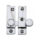 Heritage Brass Sash Fastener Lockable Polished Chrome Finish - V1106L-PC - Choice Handles