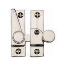 Heritage Brass Sash Fastener Lockable Polished Nickel Finish - V1106L-PNF - Choice Handles