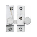 Heritage Brass Sash Fastener Lockable Satin Chrome Finish - V1106L-SC - Choice Handles