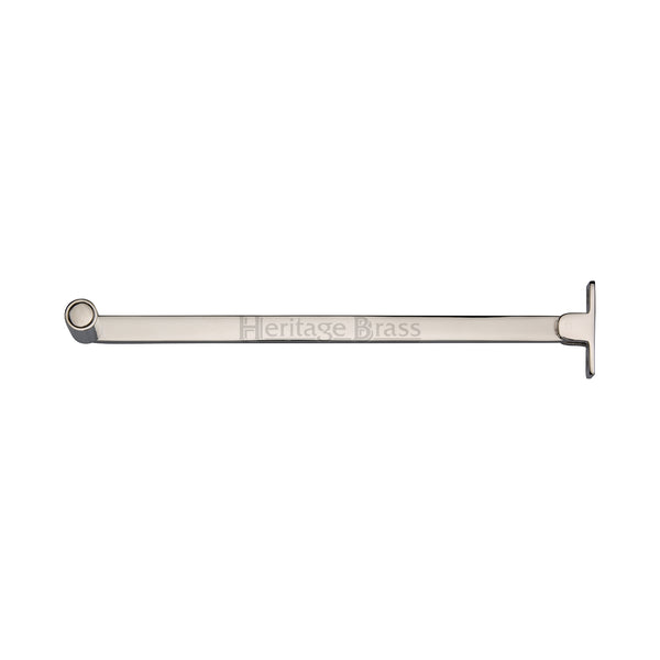 Heritage Brass Casement Stay Roller Arm Design 150mm Polished Nickel
 - V1119 10-PNF - Choice Handles