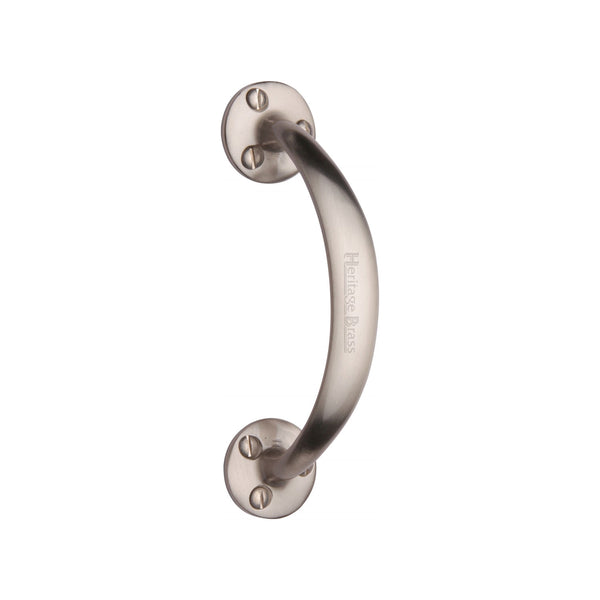 Heritage Brass Door Pull Handle  Satin Nickel finish - V1140-SN - Choice Handles