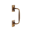 Heritage Brass Door Pull Handle Cranked Design 8 Antique finish
 - V1150 202-AT - Choice Handles