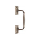 Heritage Brass Door Pull Handle Cranked Design 8& Satin Nickel finish
 - V1150 202-SN - Choice Handles