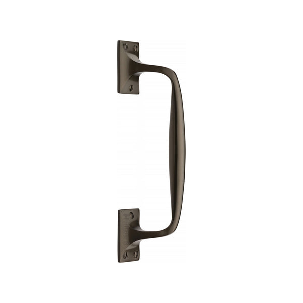 Heritage Brass Door Pull Handle Cranked Design 10 Matt Bronze Finish
 - V1150 253-MB - Choice Handles