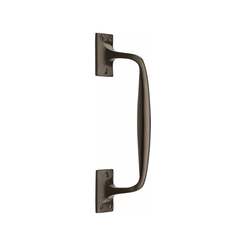 Heritage Brass Door Pull Handle Cranked Design 10 Matt Bronze Finish
 - V1150 253-MB - Choice Handles