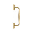 Heritage Brass Door Pull Handle Cranked Design 10 Satin Brass Finish
 - V1150 253-SB - Choice Handles