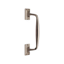 Heritage Brass Door Pull Handle Cranked Design 10& Satin Nickel finish
 - V1150 253-SN - Choice Handles
