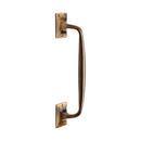 Heritage Brass Door Pull Handle Cranked Design 12 Antique finish
 - V1150 310-AT - Choice Handles