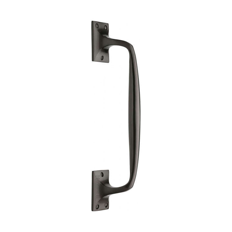 Heritage Brass Door Pull Handle Cranked Design 12 Matt Bronze Finish
 - V1150 310-MB - Choice Handles