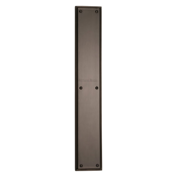 Heritage Brass Fingerplate Matt Bronze Finish - V1166-MB - Choice Handles