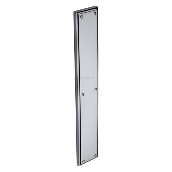 Heritage Brass Fingerplate Polished Chrome finish - V1166-PC - Choice Handles